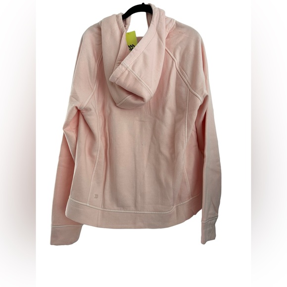 NWT super soft zip hoodie with thumb holes size large - Picture 2 of 3